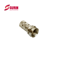 فیشF کانکتری نقره ای