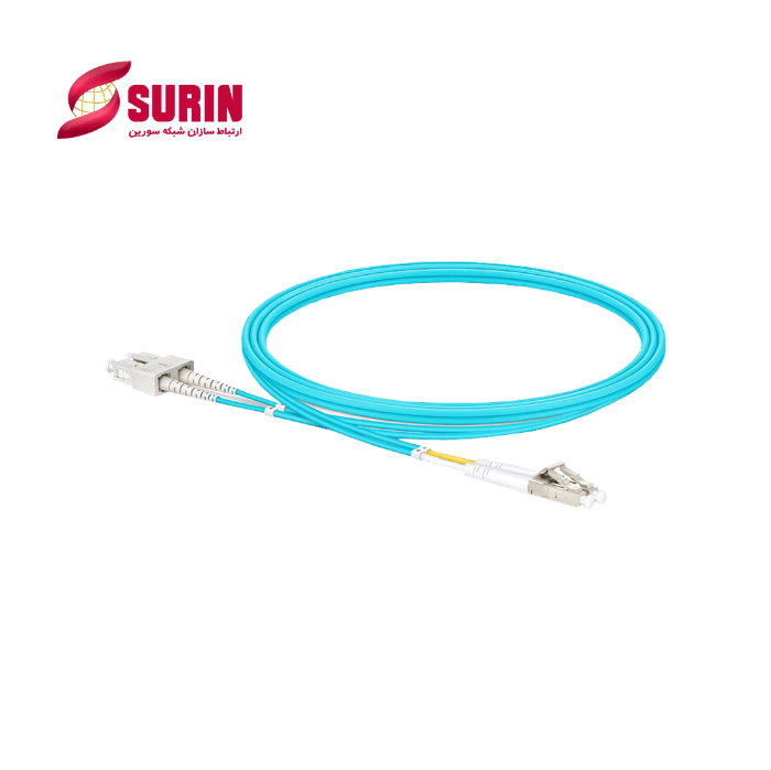 FO PATCH CORD SC-LC-OM3-DX-1M-UPC	