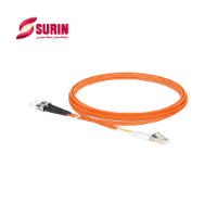 FO PATCH CORD ST-LC-MM-DX-2M-UPC