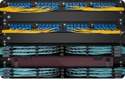 تصویر برای دسته پچ پنل ریلی فیبر نوری (Rack Mount Patch Panel)