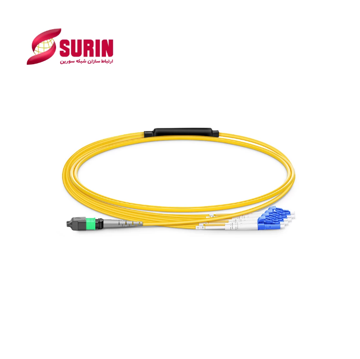  MTP Female - 4 LC UPC Duplex 8 Fibers Type B Plenum OFNP OS2 1m 