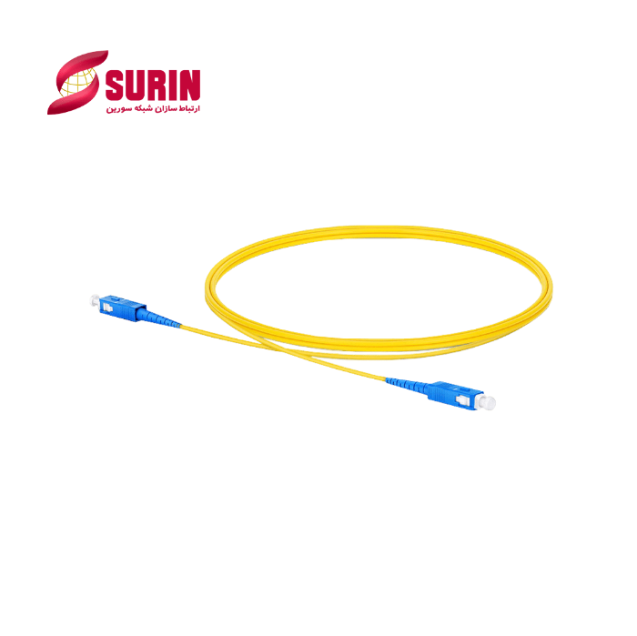 پچ کورد سینگل مود فیبر نوری SC SC SM SX 3M UPC