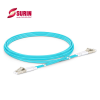 پیگتیل مالتی مود فیبر نوری LC OM3 2M UPC