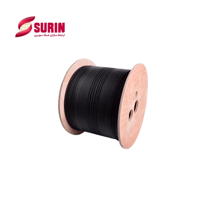 کابل دراپ فیبر نوری 2 کورindoor steel G657