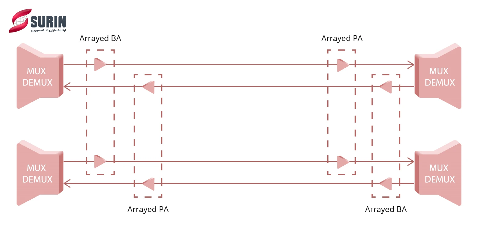 Arrayed DWDM EDFA